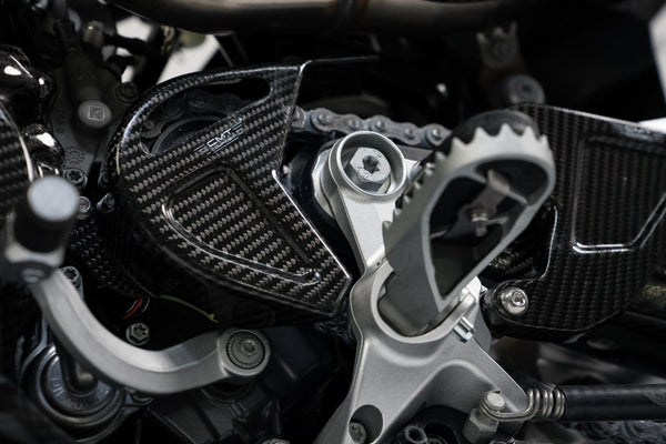CMT Compositi Carbon Front Sprocket Guard | KTM / Husqvarna | 003124