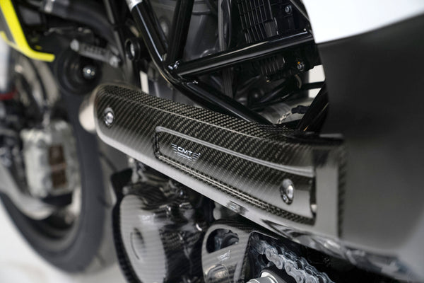 CMT Compositi Carbon Exhaust Heat Guard | Husqvarna 701 SUPERMOTO / Husqvarna 701 ENDURO | 003125