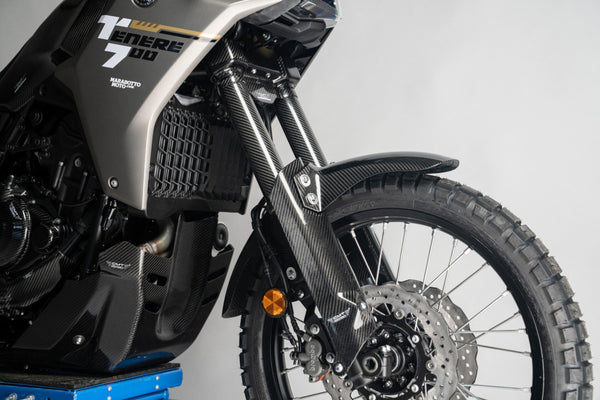 CMT Compositi Carbon Fork Guards | Yamaha TENERE 700 WORLD RALLY / Multi-Model | 004004