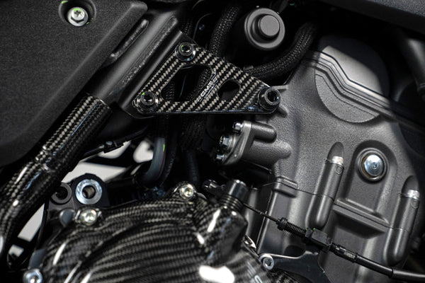 CMT Compositi Carbon Engine Mounts | Yamaha TENERE 700 RALLY EDITION / Multi-Model | 004010