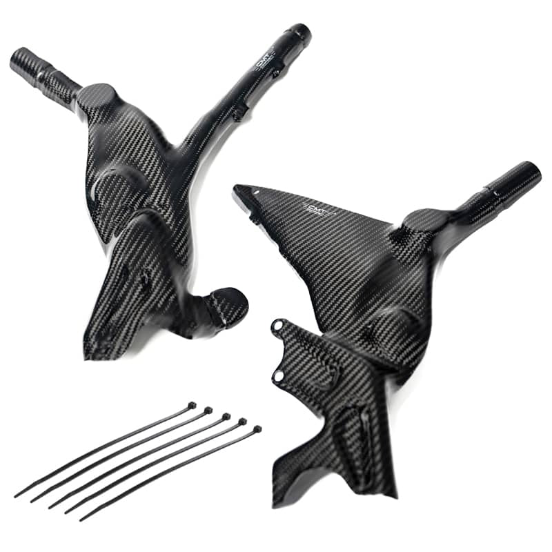 CMT Compositi Carbon Frame Guards | Yamaha TENERE 700 WORLD RALLY / Multi-Model | 004013