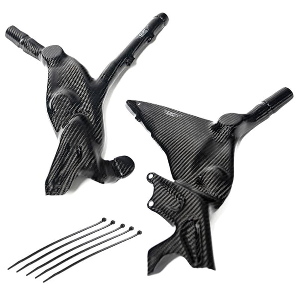 CMT Compositi Carbon Frame Guards | Yamaha TENERE 700 WORLD RALLY / Multi-Model | 004013