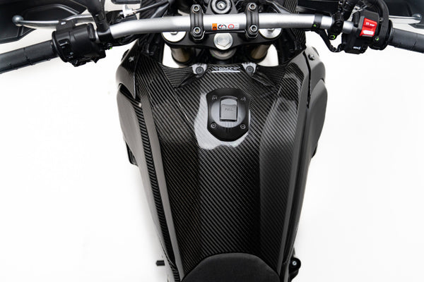 CMT Compositi Carbon Fuel Tank Cover | Yamaha TENERE 700 RALLY EDITION / Multi-Model | 004015