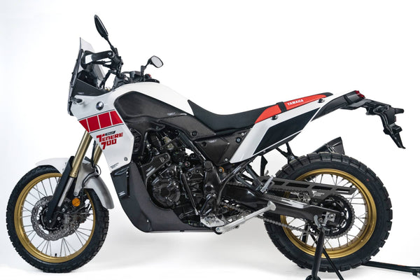 CMT Compositi Carbon Rear Shock Guard | Yamaha TENERE 700 WORLD RALLY / Multi-Model | 004016