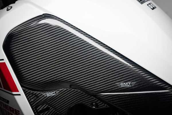 CMT Compositi Carbon Lower Fuel Tank Cover | Yamaha TENERE 700 RALLY EDITION / Multi-Model | 004021