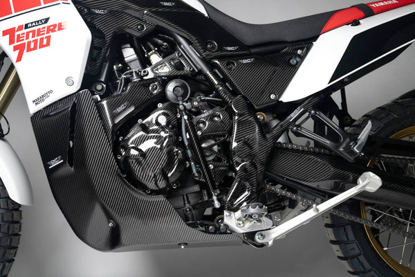 CMT Compositi Carbon Front Sprocket Guard | Yamaha TENERE 700 WORLD RALLY / Multi-Model | 004022