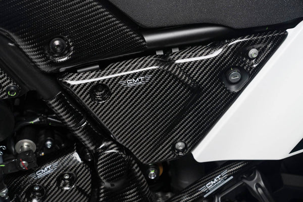 CMT Compositi Carbon Underseat Side Panels | Yamaha TENERE 700 WORLD RALLY / Multi-Model | 004025
