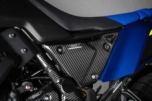 CMT Compositi Carbon Underseat Side Panels | Yamaha TENERE 700 WORLD RALLY / Multi-Model | 004025