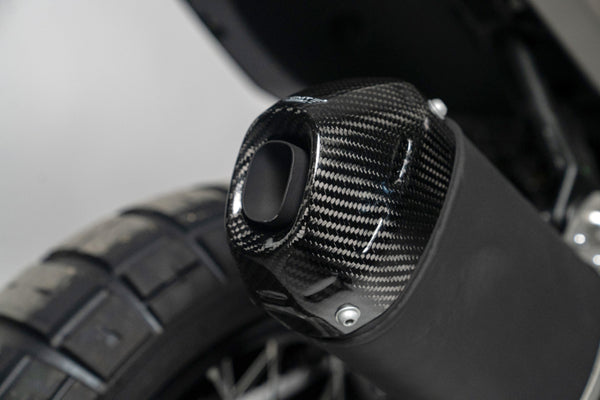 CMT Compositi Carbon Silencer End Cap | Yamaha TENERE 700 WORLD RALLY / Multi-Model | 004027