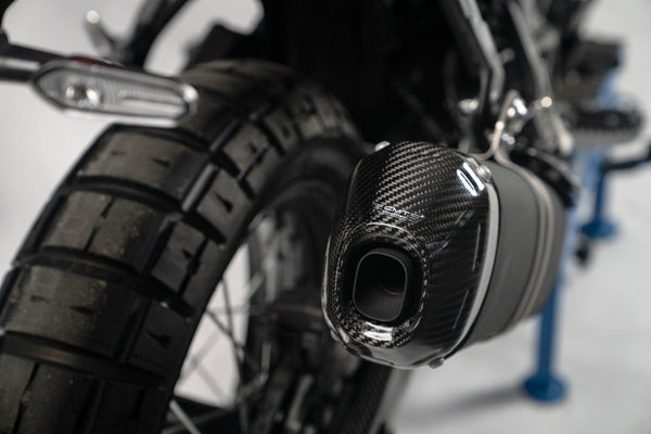 CMT Compositi Carbon Silencer End Cap | Yamaha TENERE 700 WORLD RALLY / Multi-Model | 004027