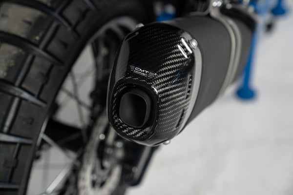 CMT Compositi Carbon Silencer End Cap | Yamaha TENERE 700 WORLD RALLY / Multi-Model | 004027