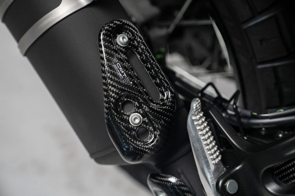 CMT Compositi Carbon Exhaust Heat Guard | Yamaha TENERE 700 WORLD RAID / Multi-Model | 004029
