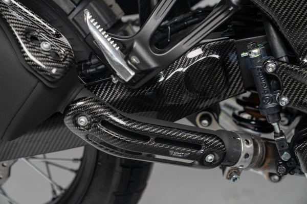 CMT Compositi Carbon Exhaust Heat Guard | Yamaha TENERE 700 WORLD RAID / Multi-Model | 004029