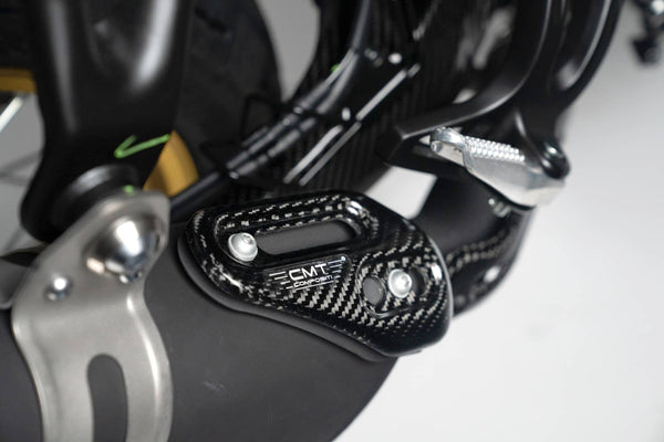 CMT Compositi Carbon Exhaust Heat Guard | Yamaha TENERE 700 WORLD RAID / Multi-Model | 004029