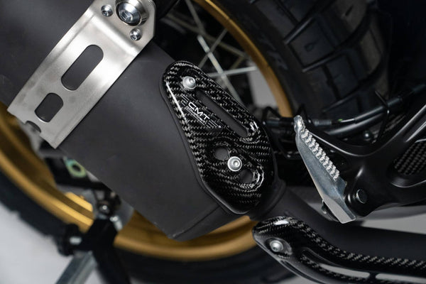CMT Compositi Carbon Exhaust Heat Guard | Yamaha TENERE 700 WORLD RAID / Multi-Model | 004029