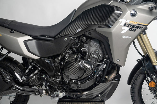 CMT Compositi Carbon Skid Plate | Yamaha TENERE 700 WORLD RALLY / Multi-Model | 004032