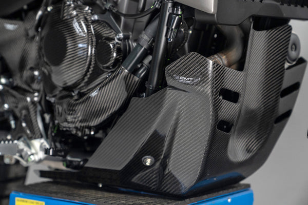 CMT Compositi Carbon Skid Plate | Yamaha TENERE 700 WORLD RALLY / Multi-Model | 004032