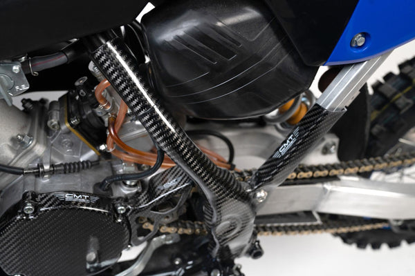 CMT Compositi Carbon Frame Guards | Yamaha YZ 65 / Yamaha YZ 85 | 004035