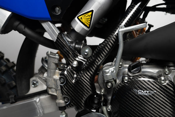 CMT Compositi Carbon Frame Guards | Yamaha YZ 65 / Yamaha YZ 85 | 004035