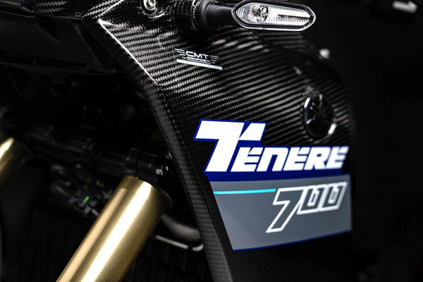 CMT Compositi Carbon Front Side Panel Set | Yamaha TENERE 700 RALLY EDITION / Multi-Model | 004037