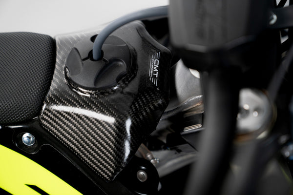 CMT Compositi Carbon Upper Fuel Tank Cover | Fantic XX 125 / Fantic XX 250 | 004038