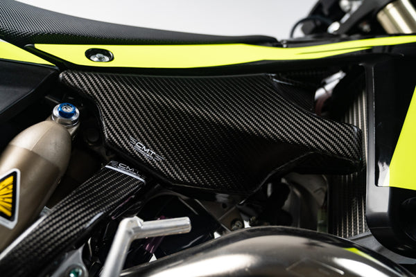 CMT Compositi Carbon Lower Fuel Tank Cover | Fantic XX 125 / Fantic XX 250 | 004039