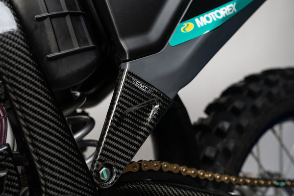CMT Compositi Carbon Rear Side Panel Guards | Fantic XX 125 / Multi-Model | 004040