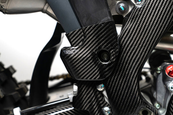 CMT Compositi Carbon Rear Side Panel Guards | Fantic XXF 250 / Multi-Model | 004041