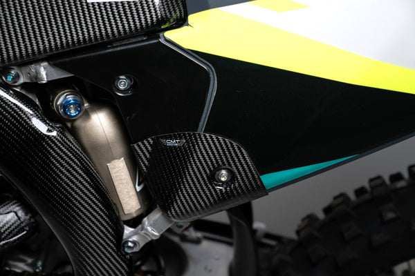 CMT Compositi Carbon Rear Side Panel Guards | Fantic XXF 250 / Multi-Model | 004041