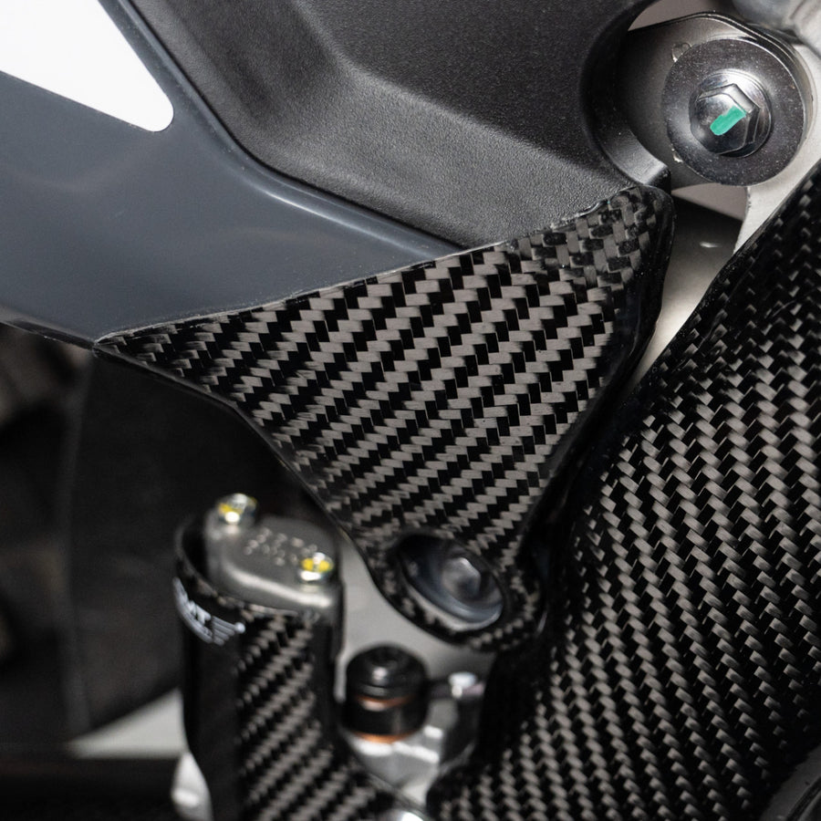 CMT Compositi Carbon Rear Side Panel Guards | Fantic XXF 450 / Fantic XXF 250 | 004042
