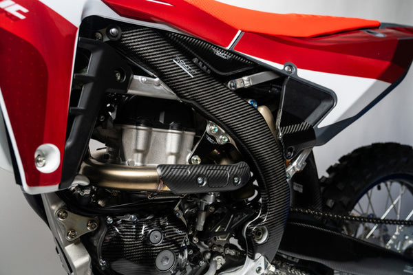 CMT Compositi Carbon Rear Side Panel Guards | Fantic XXF 450 / Fantic XXF 250 | 004042