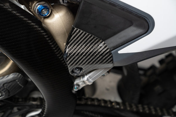 CMT Compositi Carbon Rear Side Panel Guards | Fantic XXF 450 / Fantic XXF 250 | 004042