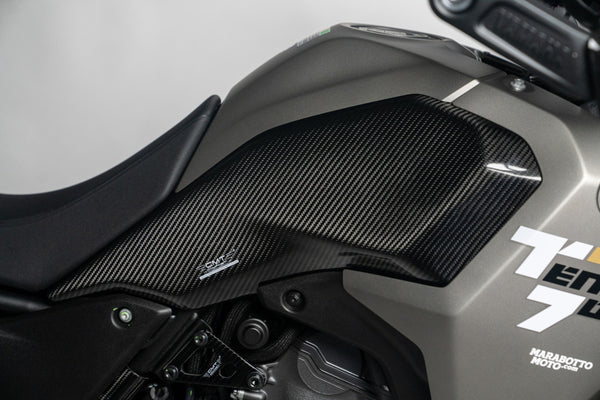 CMT Compositi Carbon Lower Fuel Tank Cover | Yamaha TENERE 700 / Yamaha TENERE 700 RALLY | 004054