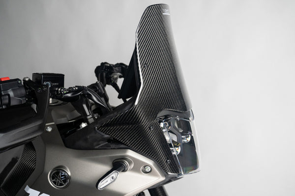 CMT Compositi Carbon Headlight Mask | Yamaha TENERE 700 / Yamaha TENERE 700 RALLY | 004055