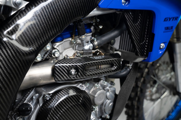 CMT Compositi Carbon Exhaust Heat Guard | Yamaha YZF 450 | 004066
