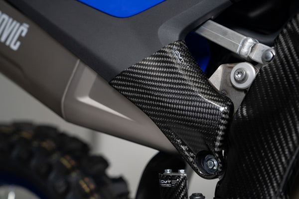 CMT Compositi Carbon Rear Side Panel Guards | Yamaha YZF 450 | 004068