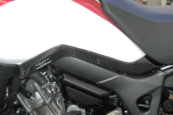 CMT Compositi Carbon Fuel Tank Side Panels | Honda AFRICA TWIN crf 1000 / Honda AFRICA TWIN crf 1000 DCT | AFR5