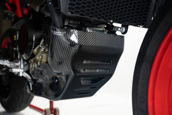 CMT Compositi Carbon Skid Plate | Ducati Hypermotard 698 Mono / Ducati Hypermotard 698 Mono RVE | DH0018