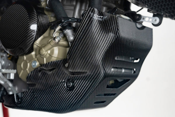 CMT Compositi Carbon Skid Plate | Ducati Hypermotard 698 Mono / Ducati Hypermotard 698 Mono RVE | DH0018