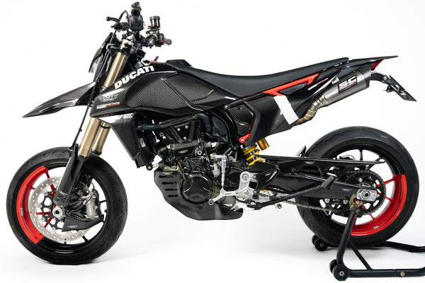 CMT Compositi Carbon Rear Side Panel Set | Ducati Hypermotard 698 Mono / Ducati Hypermotard 698 Mono RVE | DH0021