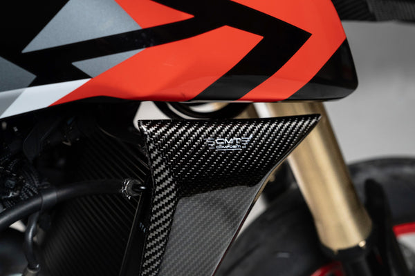 CMT Compositi Carbon Radiator Side Panels | Ducati Hypermotard 698 Mono / Ducati Hypermotard 698 Mono RVE | DH0025