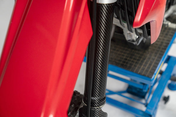 CMT Compositi Carbon Fork Guards | Ducati DESMO 450 MX / Multi-Model | DMX0004