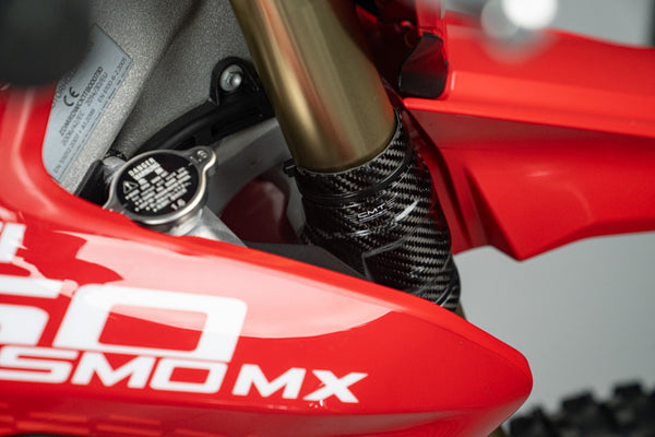 CMT Compositi Carbon Triple Clamp Guards | Ducati DESMO 450 MX / Multi-Model | DMX0006