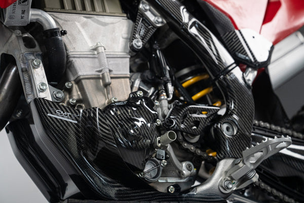 CMT Compositi Carbon Skid Plate | Ducati DESMO 450 MX / Multi-Model | DMX0007