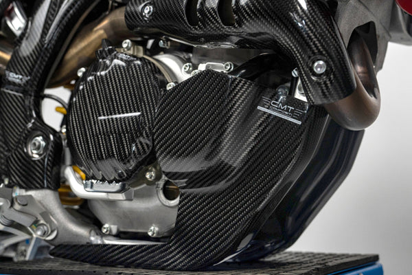 CMT Compositi Carbon Skid Plate | Ducati DESMO 450 MX / Multi-Model | DMX0007