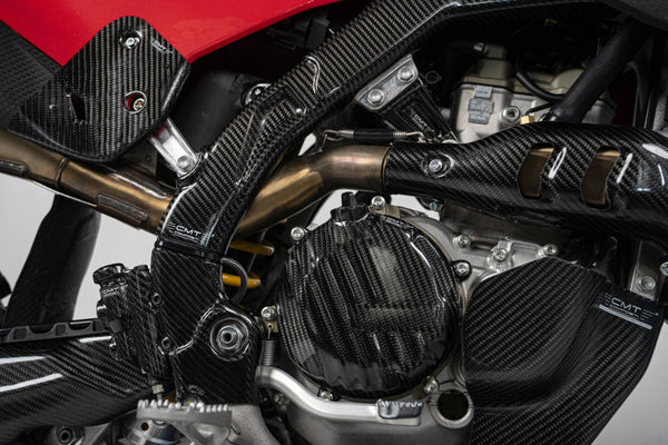 CMT Compositi Carbon Clutch Cover | Ducati DESMO 450 MX / Multi-Model | DMX0009