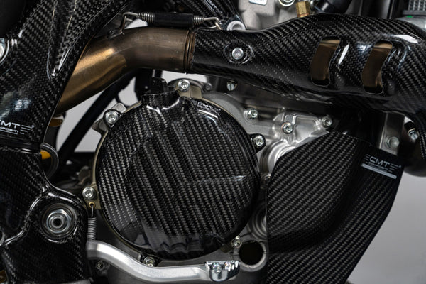 CMT Compositi Carbon Clutch Cover | Ducati DESMO 450 MX / Multi-Model | DMX0009