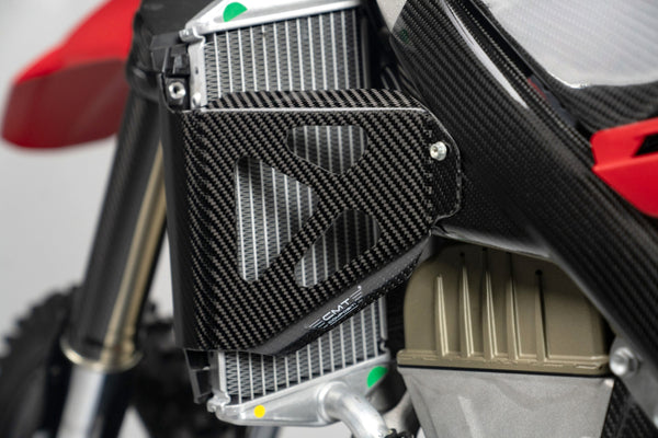 CMT Compositi Carbon Radiator Brace Kit | Ducati DESMO 450 MX / Multi-Model | DMX0021