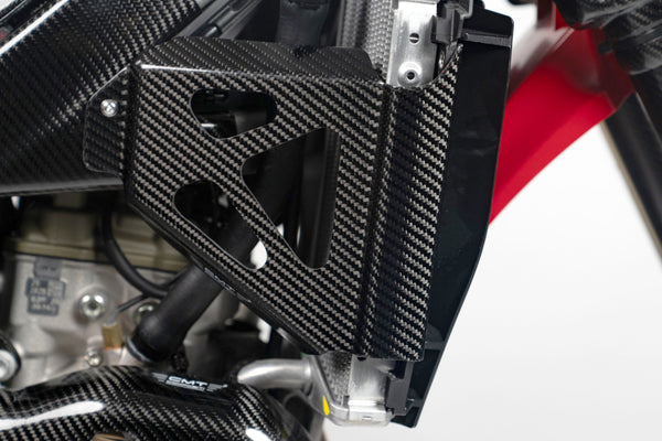 CMT Compositi Carbon Radiator Brace Kit | Ducati DESMO 450 MX / Multi-Model | DMX0021