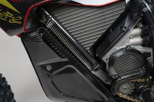 CMT Compositi Carbon Battery Frame Guards | Stark Varg MX / Multi-Model | E0006